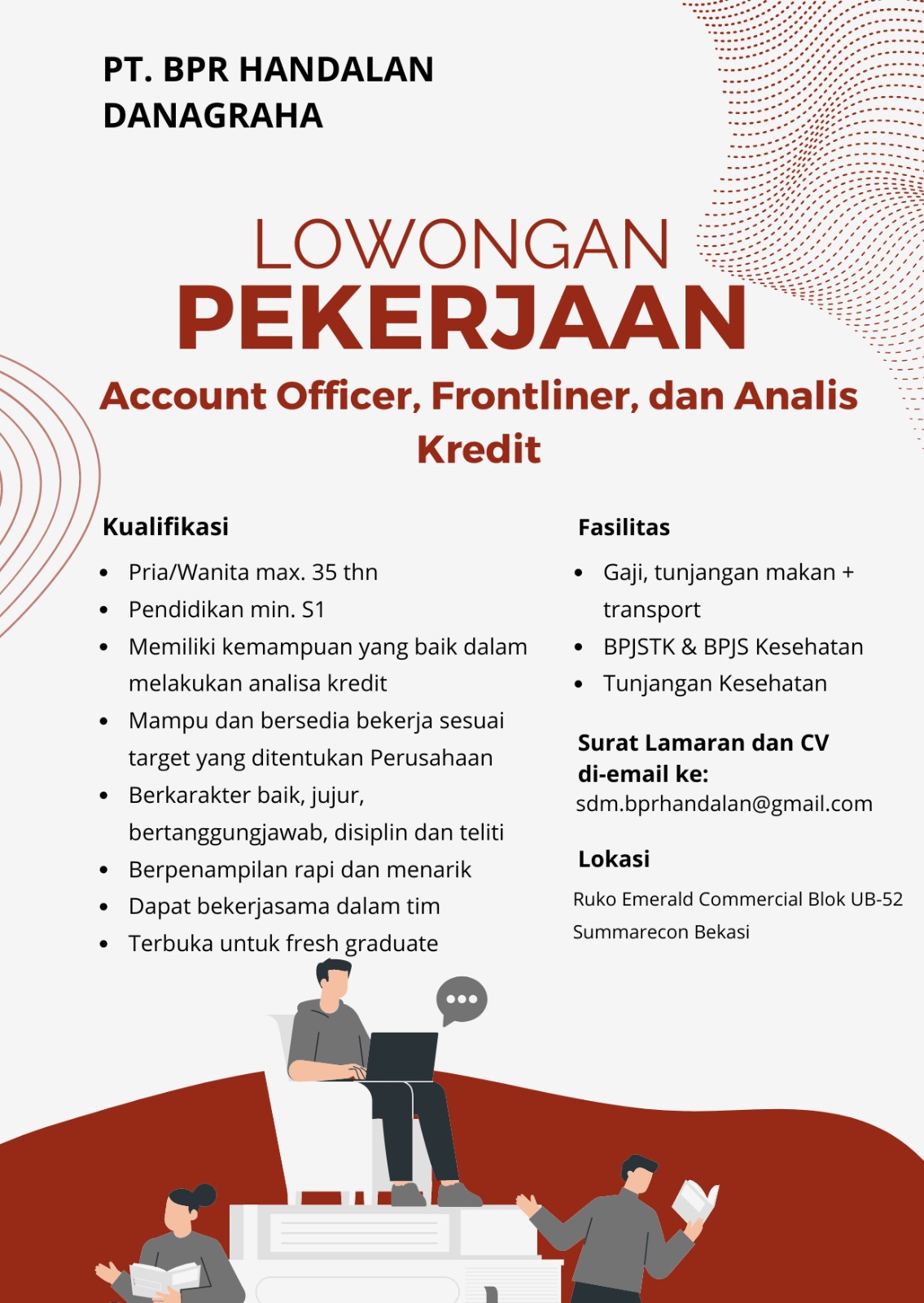 Career at BPR Handalan Danagraha